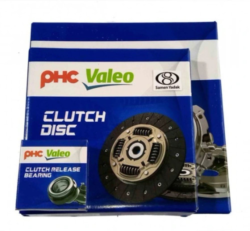 دیسک و صفحه پژو پارس TU5 برند PHC Valeo با لیبل اصالت کالا